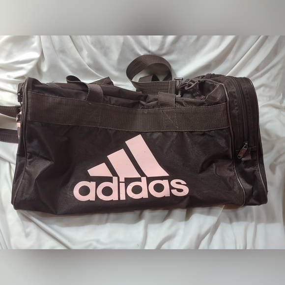 Adidas XL Pink and Brown Duffle Bag - Picture 1 of 11